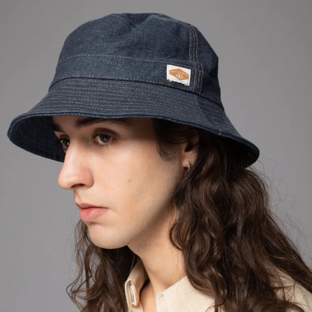 Martinsson Bucket Hat Denim | Nudie Jeans