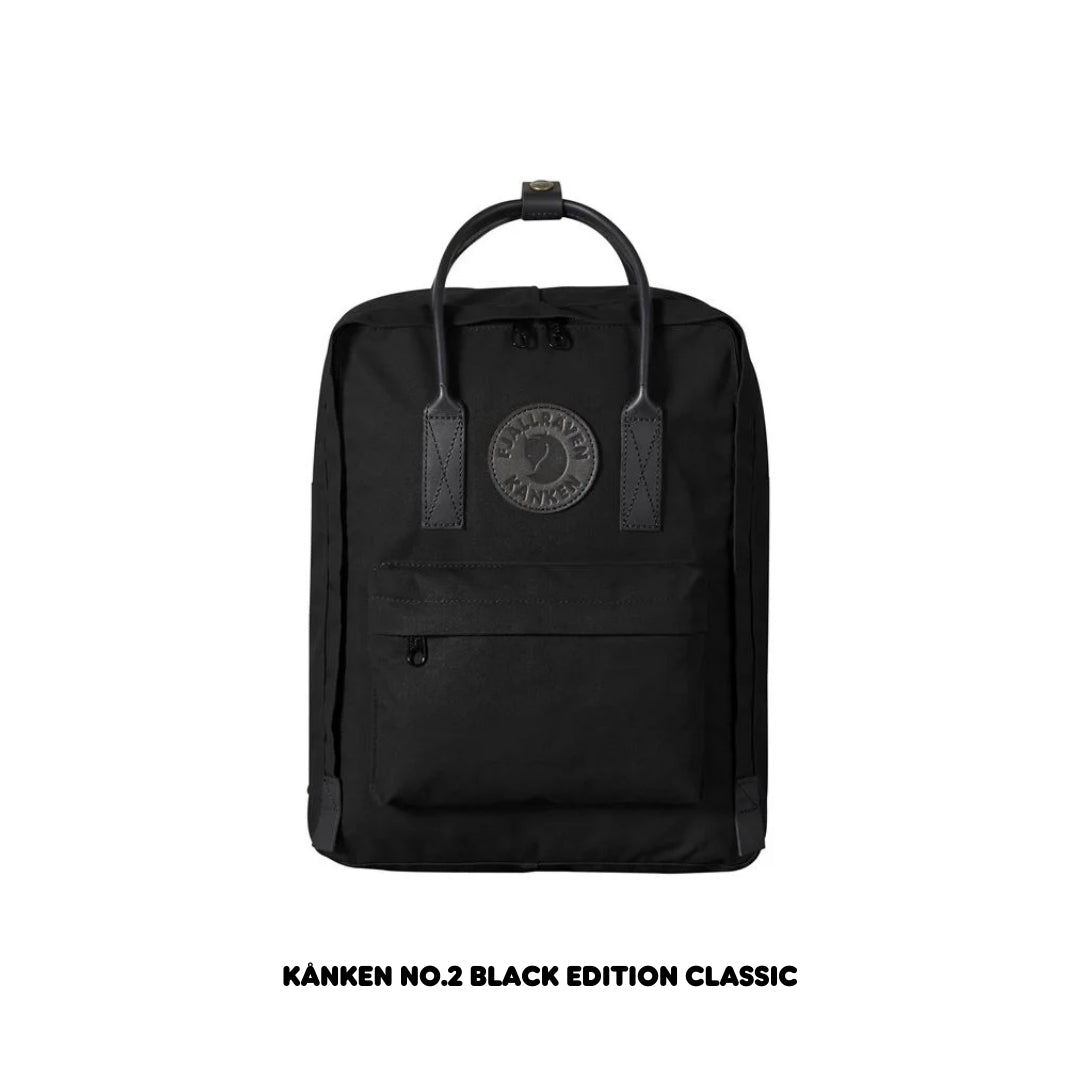 Kanken No.2 Black Edition I Fjallraven