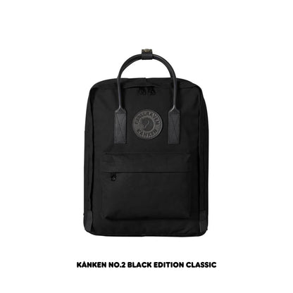 Kanken No.2 Black Edition I Fjallraven