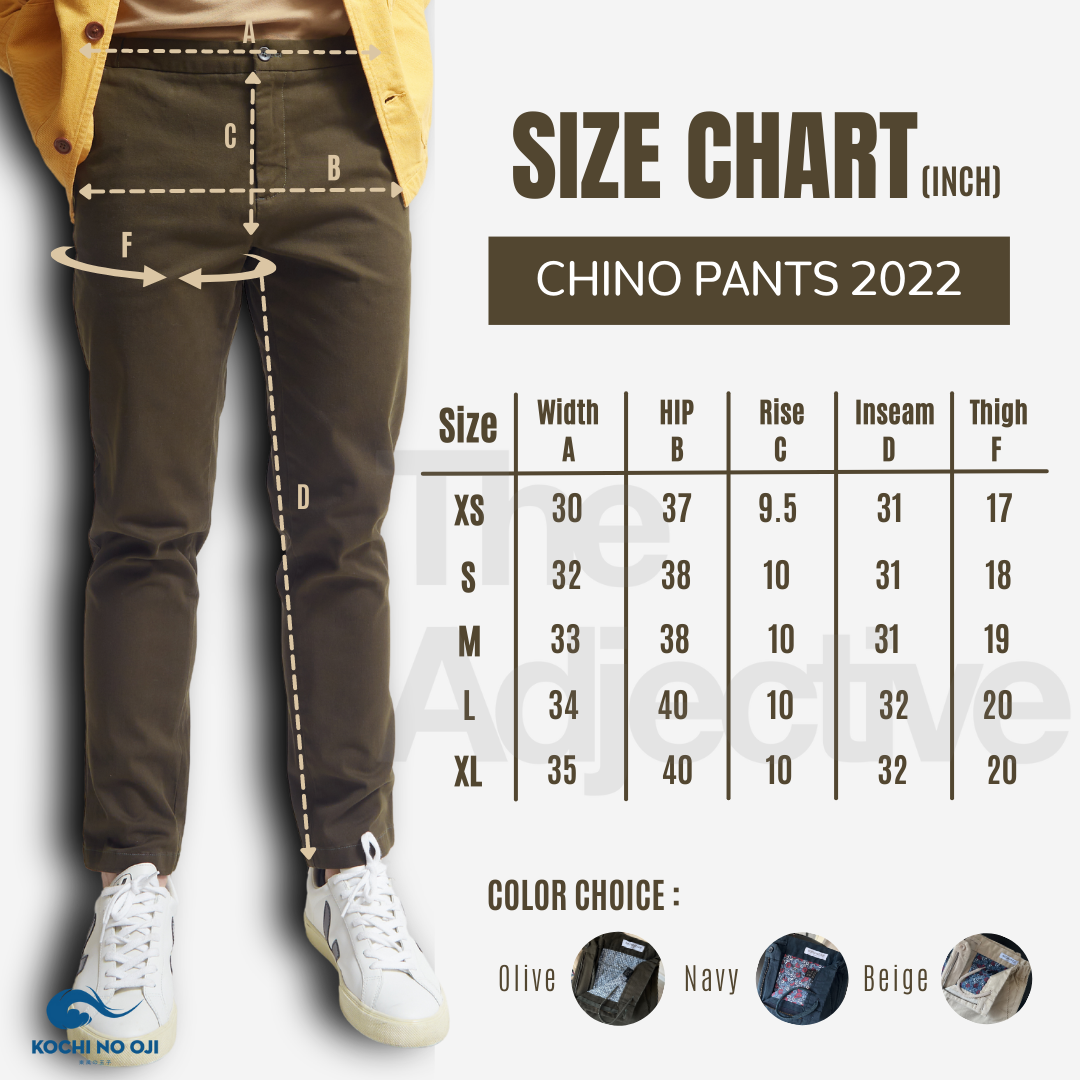 Chino Pants 2022 I Kochi No Oji