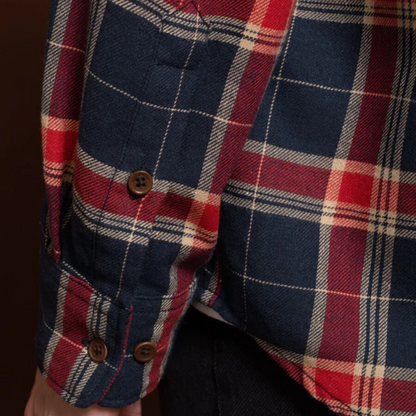 Relaxed Flannel Shirt Rebirth-Multi l Nudie Jeans