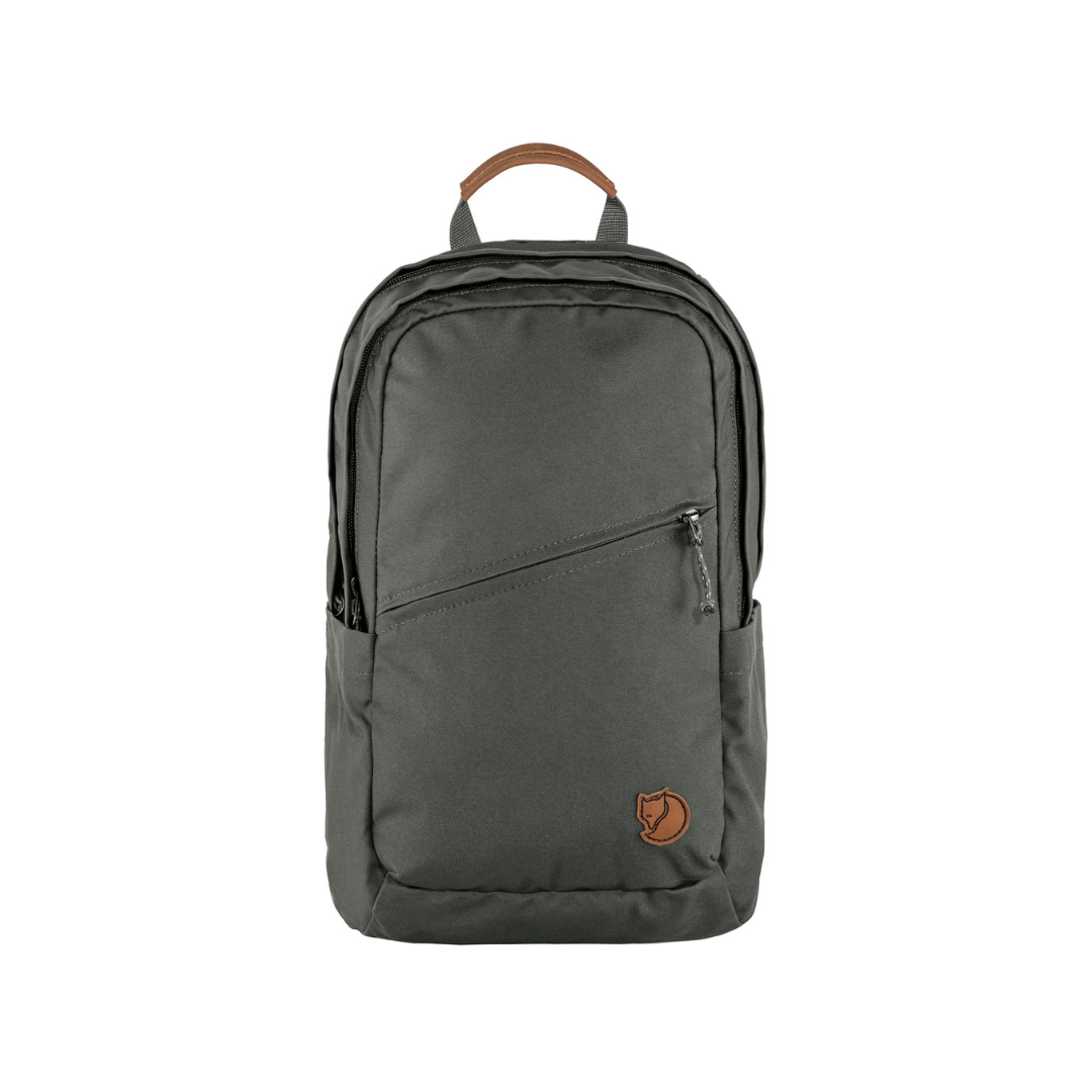 Fjallraven /Raven 20 /กระเป๋าเป้สะพายหลังดีไซส์เรียบง่าย สายและโลโก้หนังแท้ เป้เดินทาง เป้ท่องเที่ยว
