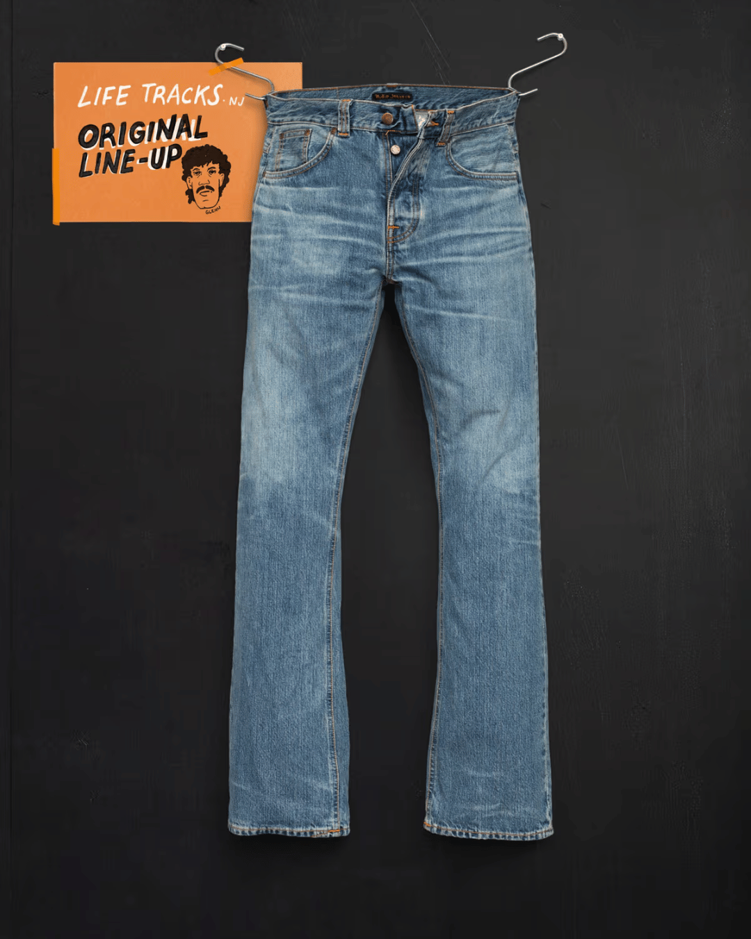 Regular Alf - Silver Tracks | Nudie Jeans – The-Adjective