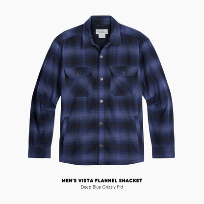 Men's Vista Flannel Shacket | Royal Robbins