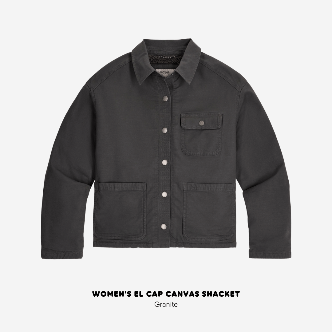 Women's El Cap Canvas Shacket | Royal Robbins