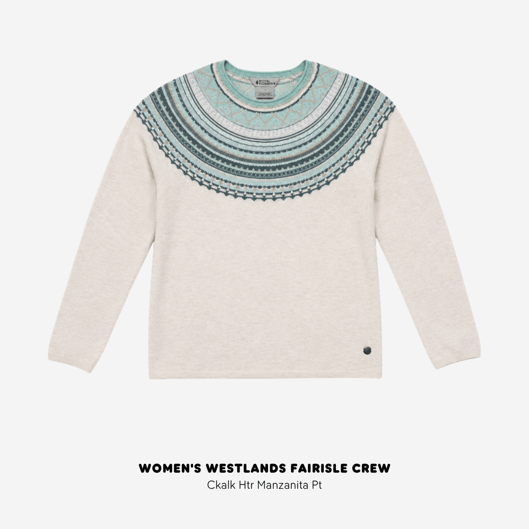 Women's Westlands Fairisle Crew | Royal Robbins