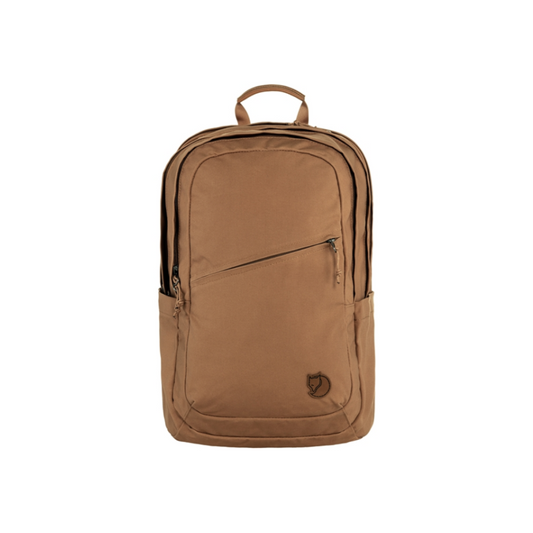 Fjallraven /Raven 28 /กระเป๋าเป้สะพายหลังดีไซส์เรียบง่าย สายและโลโก้หนังแท้ เป้เดินทาง เป้ท่องเที่ยว