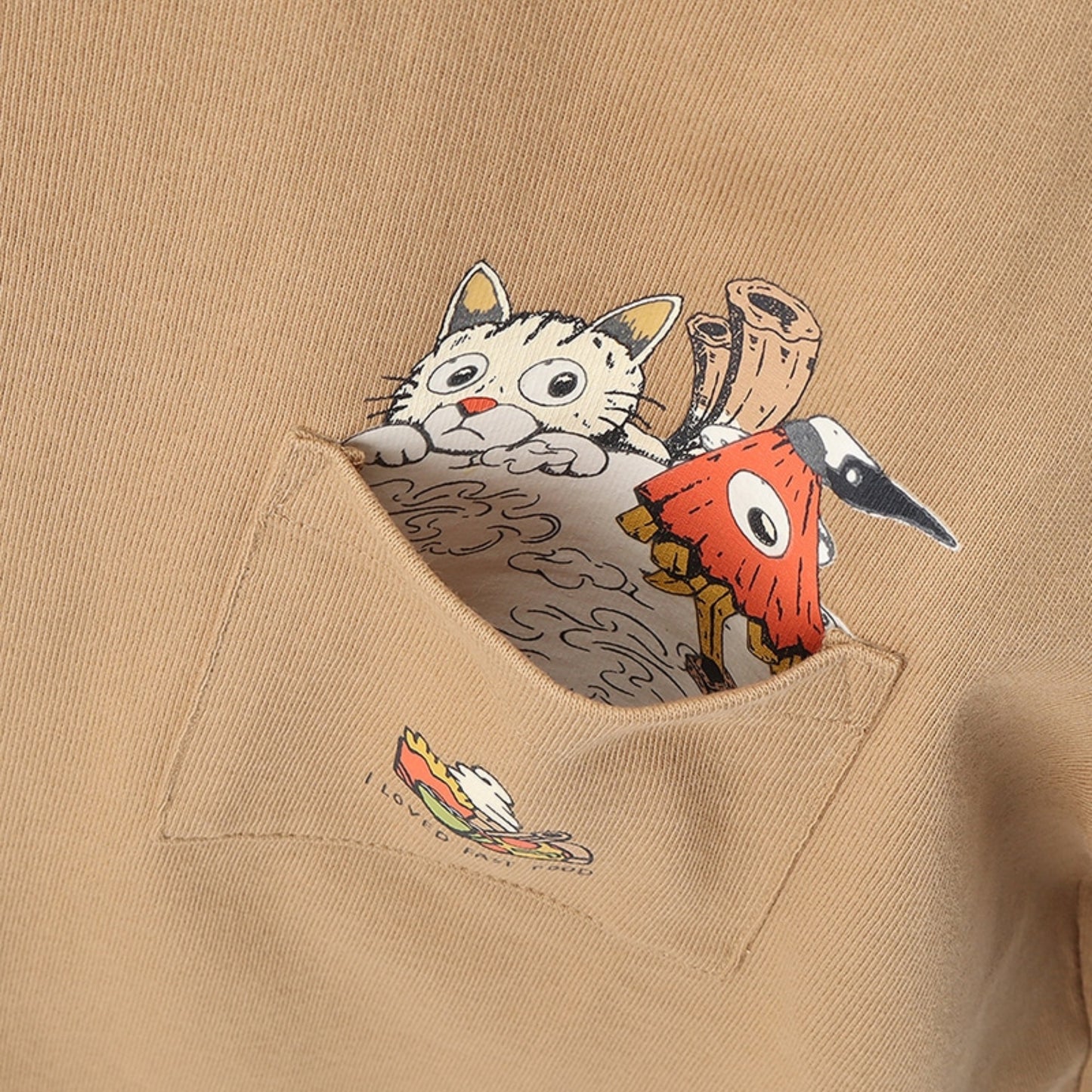Anti-Bug Hood Yokai Pocket T-Shirt I CHUMS