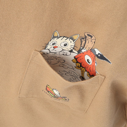 Anti-Bug Hood Yokai Pocket T-Shirt I CHUMS