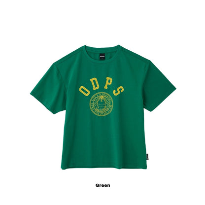 161336 เสื้อยืดแขนสั้น Unisex: ลายโลโก้สถาบัน | สินค้าสำหรับกิจกรรมกลางแจ้ง
