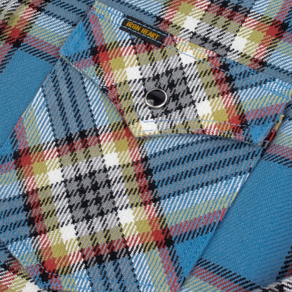 IHSH-332 Ultra Heavy Flannel Anniversary Shirt | Iron Heart