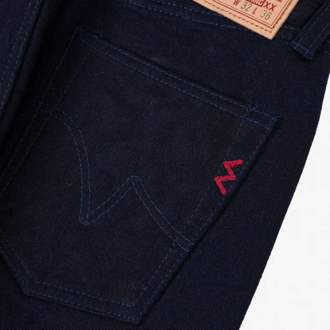 14oz Selvedge Denim Straight Cut Jeans - Indigo I Iron Heart