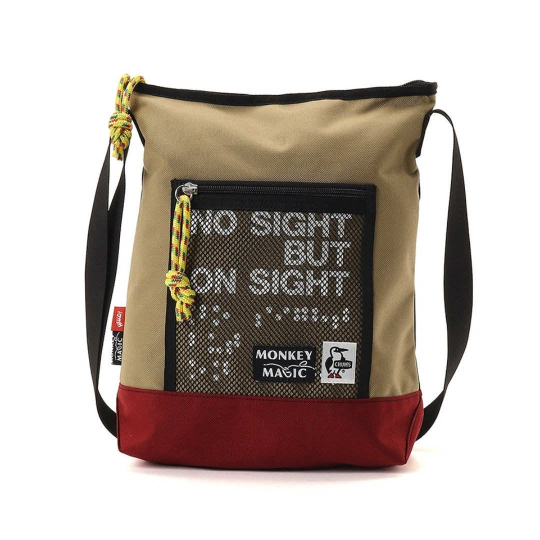 26 Monkey Magic Mesh Pocket Vertical Shoulder Bag | CHUMS