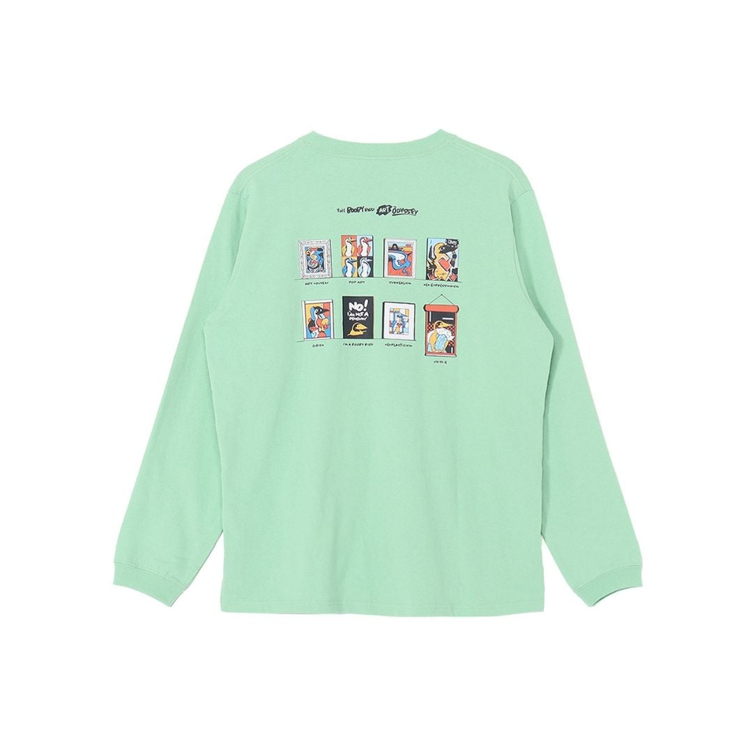 CHUMS Art Booby Brushed L/S T-Shirt | CHUMS
