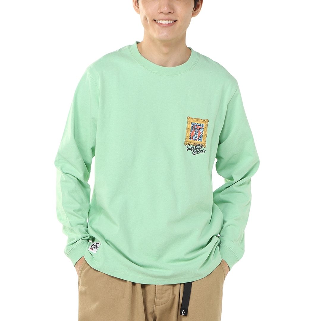 CHUMS Art Booby Brushed L/S T-Shirt | CHUMS