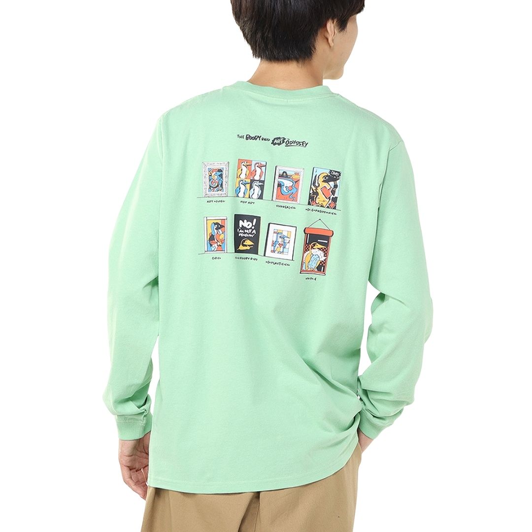 CHUMS Art Booby Brushed L/S T-Shirt | CHUMS