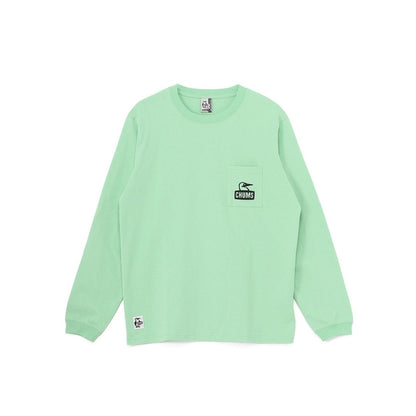 CHUMS Booby Face Pocket Brushed L/S T-Shirt | CHUMS
