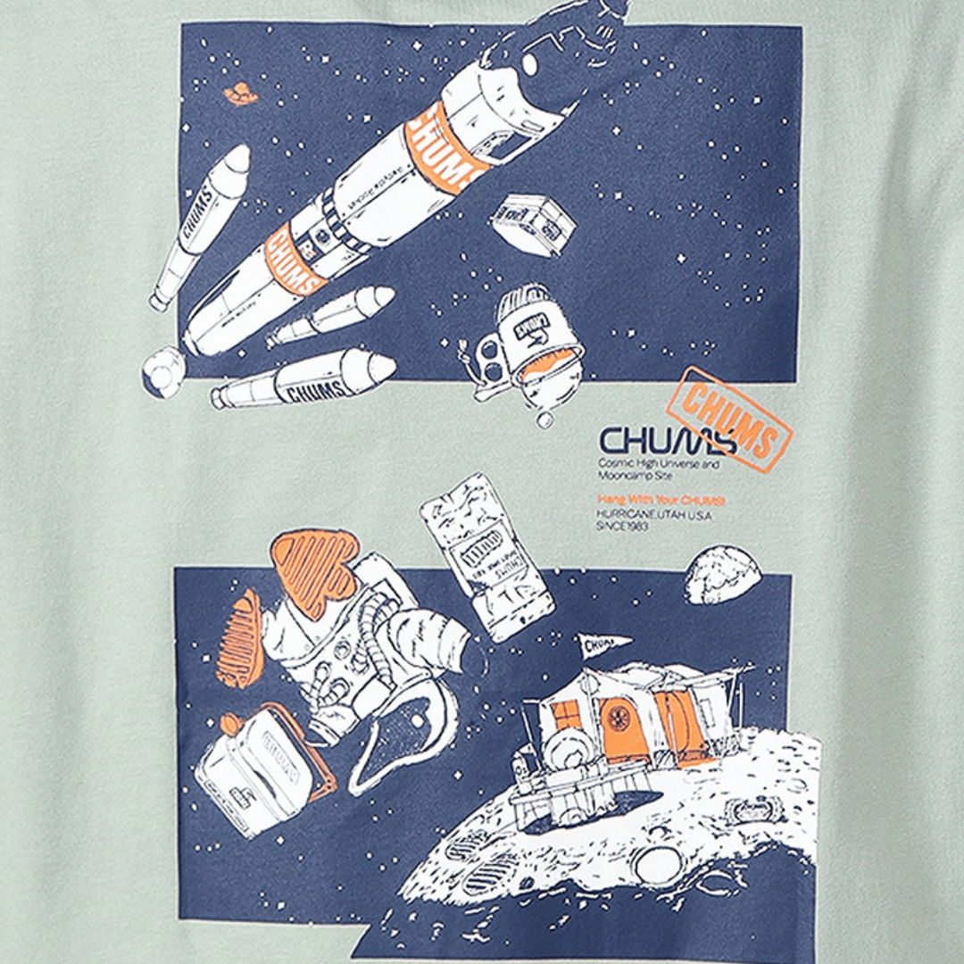 CHUMS Moon Camp Site T-Shirt | CHUMS