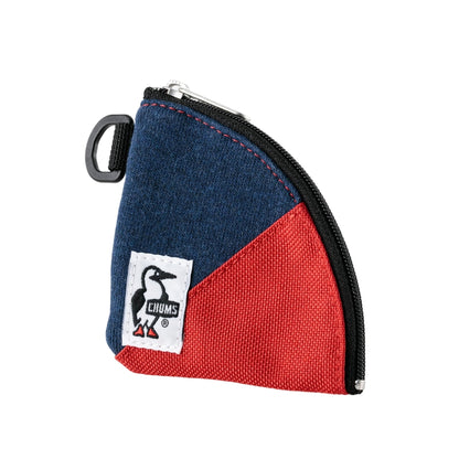 CHUMS Fan Shaped Coin Case Sweat Nylon I CHUMS