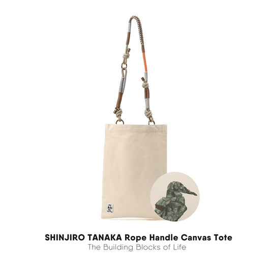 SHINJIRO TANAKA Rope Handle Canvas Tote l CHUMS
