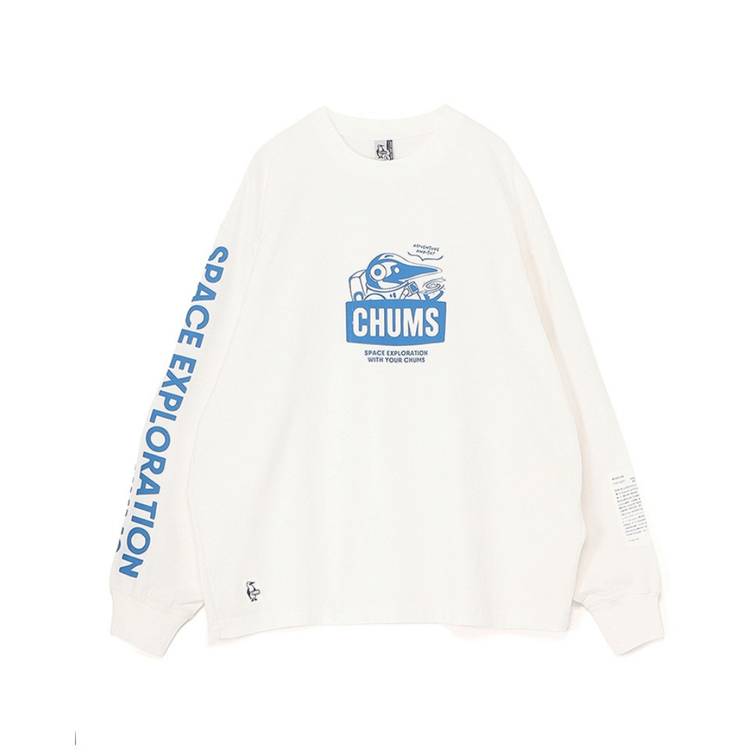 Space Booby Brushed L/S T-Shirt | CHUMS