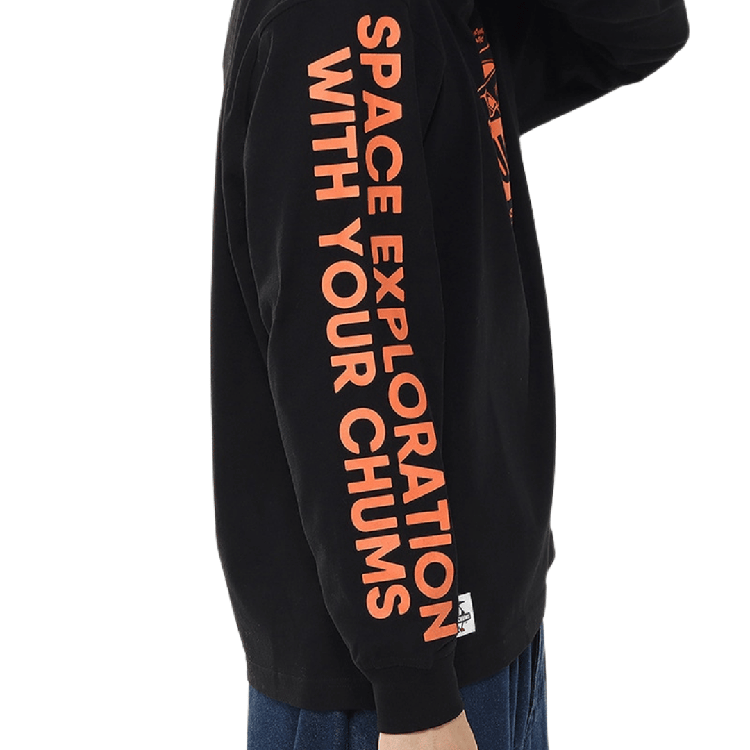 Space Booby Brushed L/S T-Shirt | CHUMS