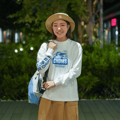 Space Booby Brushed L/S T-Shirt | CHUMS