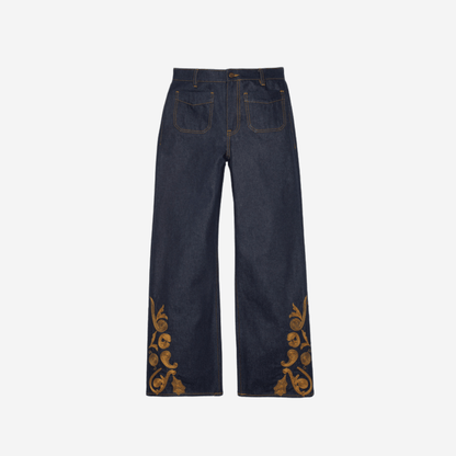 Holly Western Pants-Embroidery | Nudie Jeans