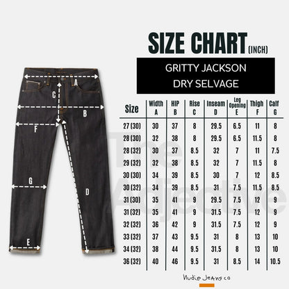 Gritty Jackson Dry Everblack I Nudie Jeans