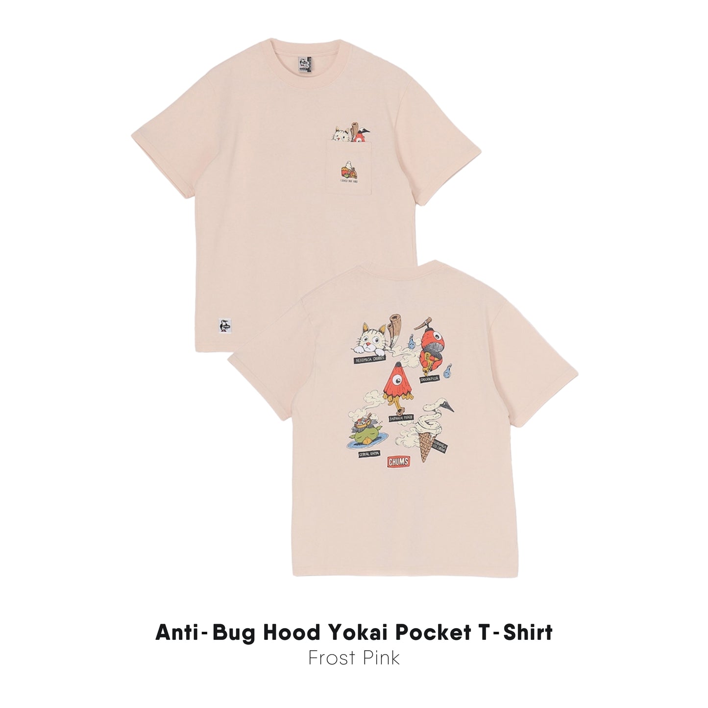 Anti-Bug Hood Yokai Pocket T-Shirt I CHUMS