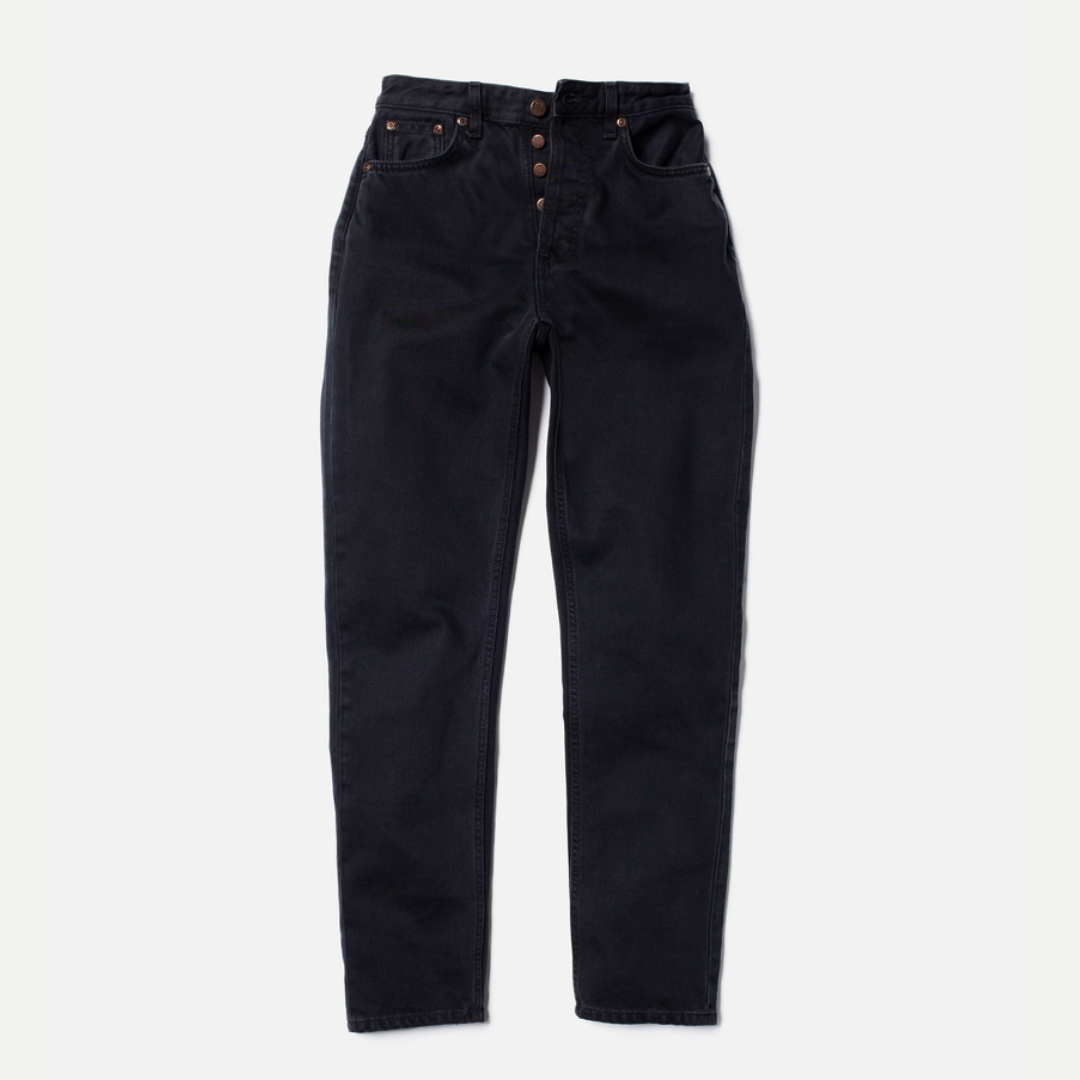 Breezy Britt-Aged Black I Nudie Jeans