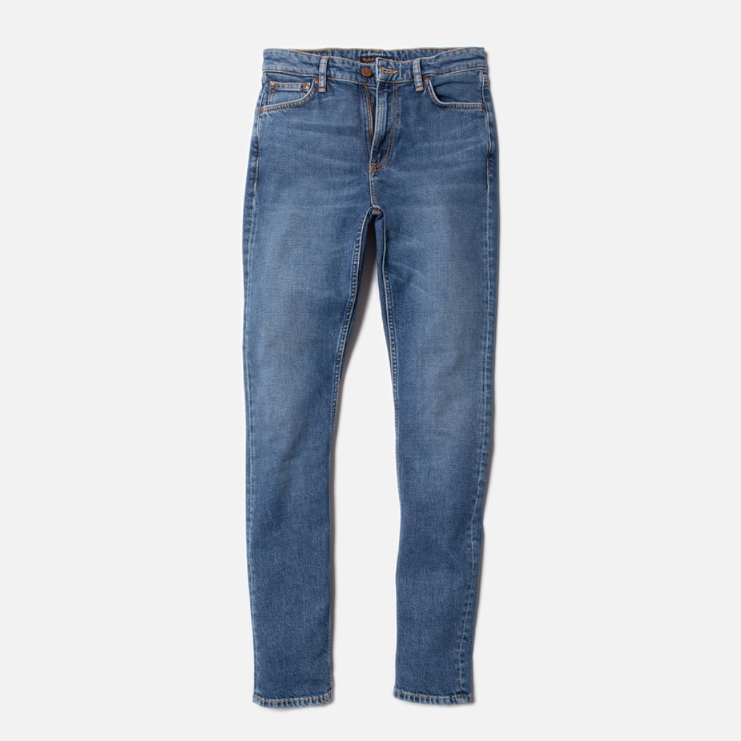 Mellow Mae-Blue Mud I Nudie Jeans