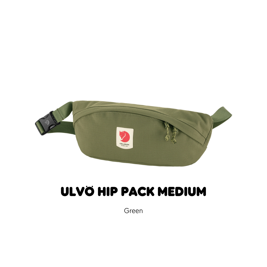 Fjallraven/ Ulvö Hip Pack Medium / กระเป๋าคาดอก-คาดเอว กระเป๋ากันน้ำ