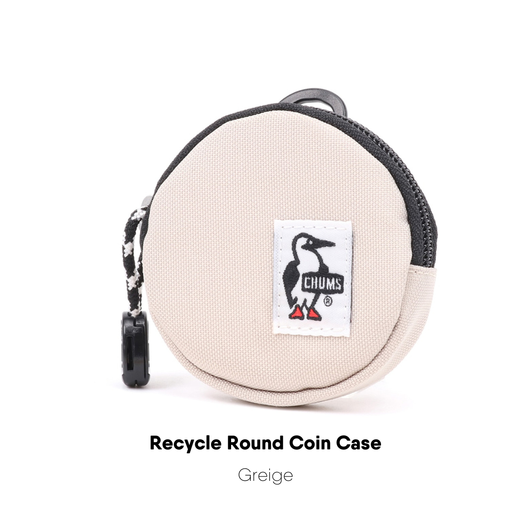 Recycle Round Coin Case l CHUMS