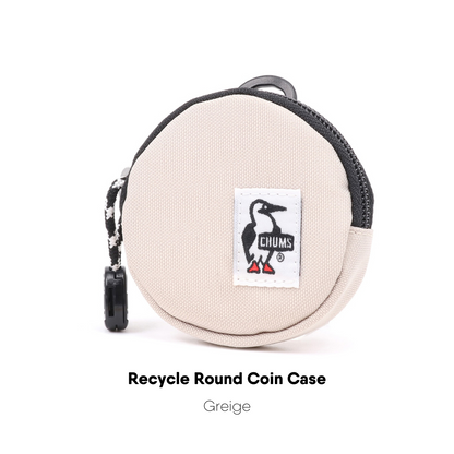 Recycle Round Coin Case l CHUMS