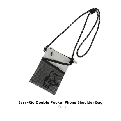Easy-Go Double Pocket Phone Shoulder Bag I CHUMS