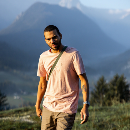 Hemp Blend T-Shirt M / / เสื้อยืด เสื้อลายจิ้งจอก แบรนด์สวีเดน