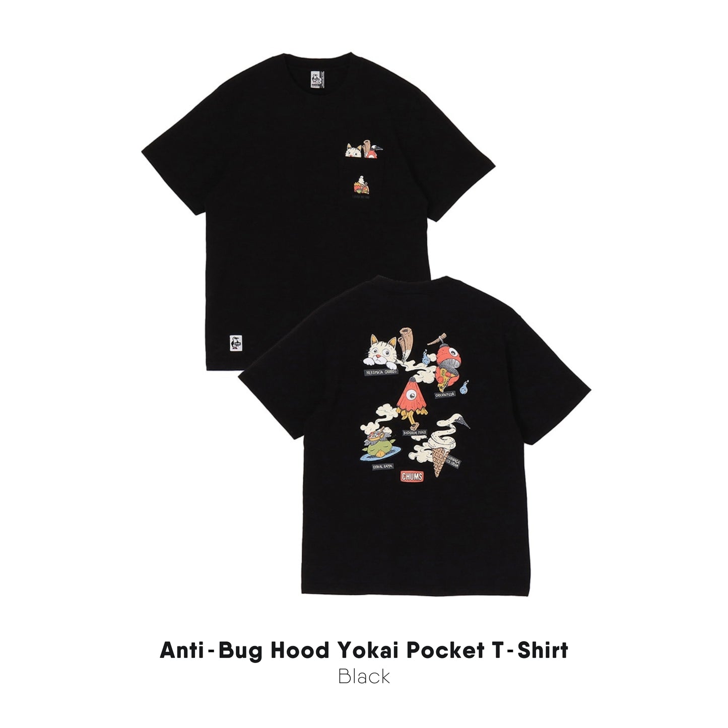 Anti-Bug Hood Yokai Pocket T-Shirt I CHUMS