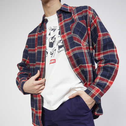 Relaxed Flannel Shirt Rebirth-Multi l Nudie Jeans