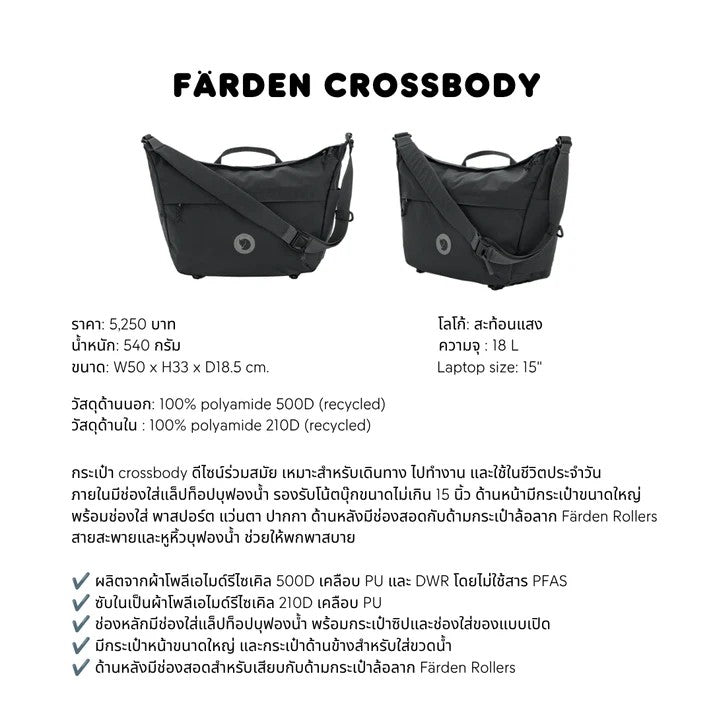 Farden Crossbody | Fjallraven
