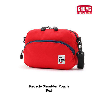 CHUMS Recycle Shoulder Pouch / กระเป๋าสะพายข้าง crossbody shoulder bag ผ้าโพลีเอสเตอร์ รีไซเคิล ชัมส์