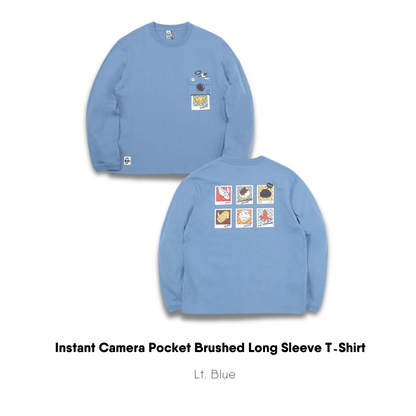 Instant Camera Pocket Brushed Long Sleeve T-Shirt I CHUMS