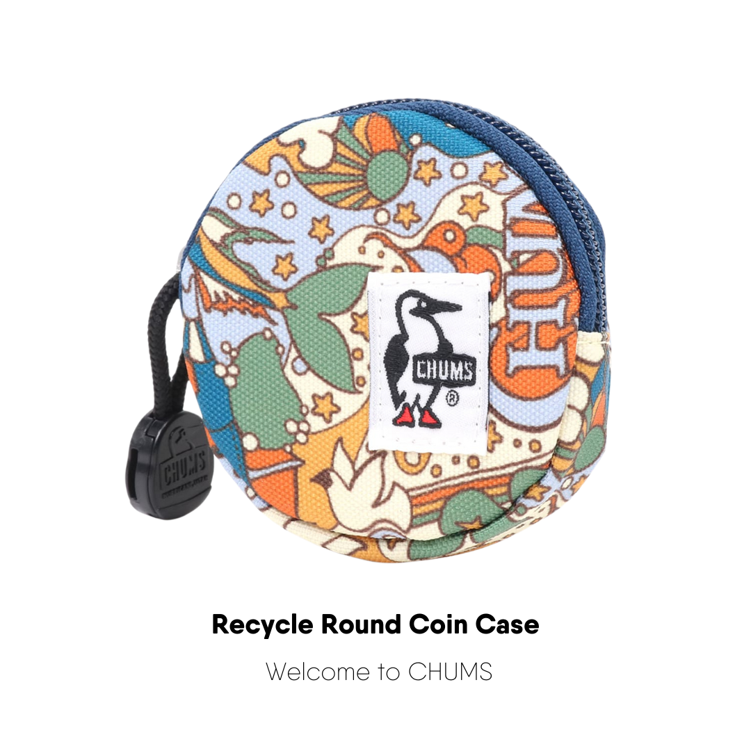 Recycle Round Coin Case l CHUMS