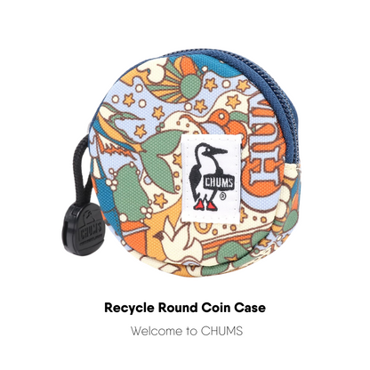 Recycle Round Coin Case l CHUMS