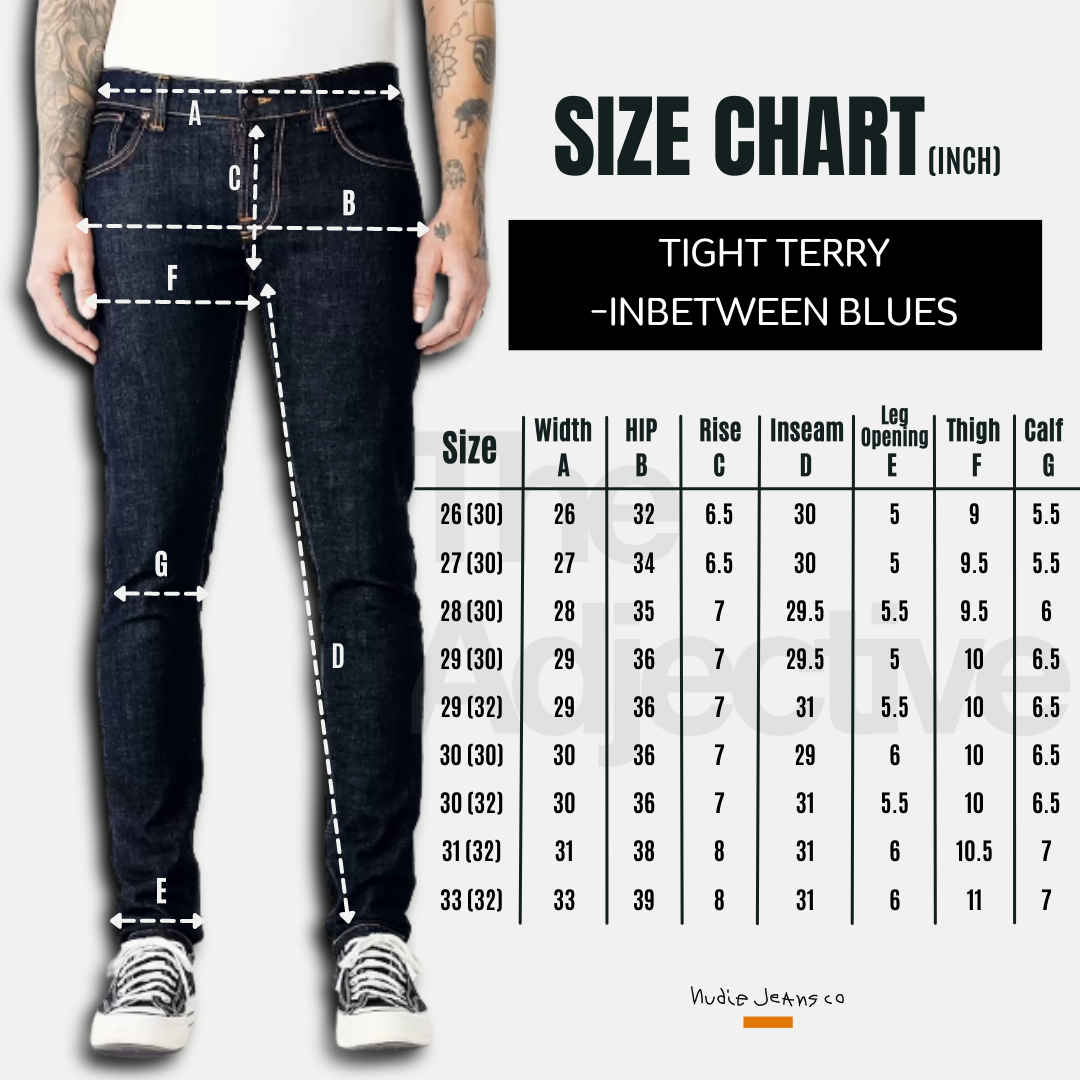 Tight Terry-Inbetween Blues I Nudie Jeans