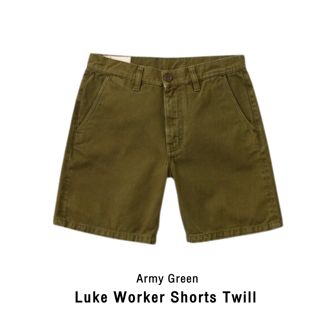 Luke Worker Shorts Twill l Nudie Jeans