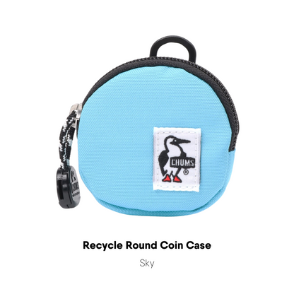 Recycle Round Coin Case l CHUMS