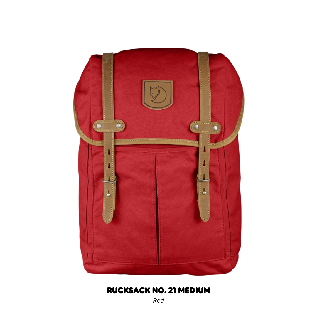 fjällräven rucksack no 21 medium red No.21 กระเป๋าเป้สะพายหลัง ขนาดกลาง – The-Adjective PNW kokanee Shimano Fishing SEDONA 4000XG Mesh Size:1/2