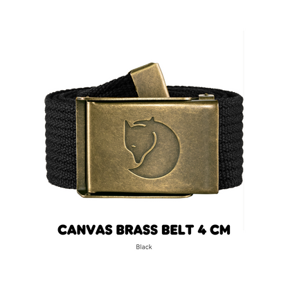 Canvas Brass Belt I Fjallraven