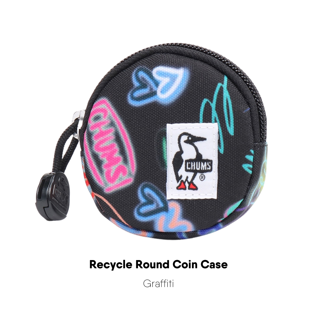Recycle Round Coin Case l CHUMS